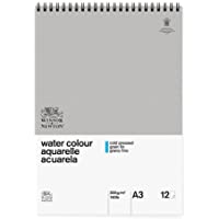 Winsor &amp- Newton Papel para acuarela Clásico de celulosa- bloc espiral- 300 g-m2- A3